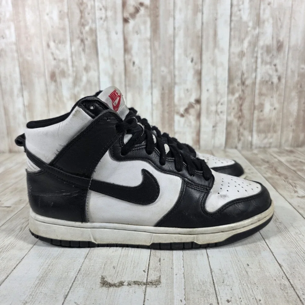 Nike Dunk High‎ Panda Black White Women's Sneakers DD1869-103 Size 7.5